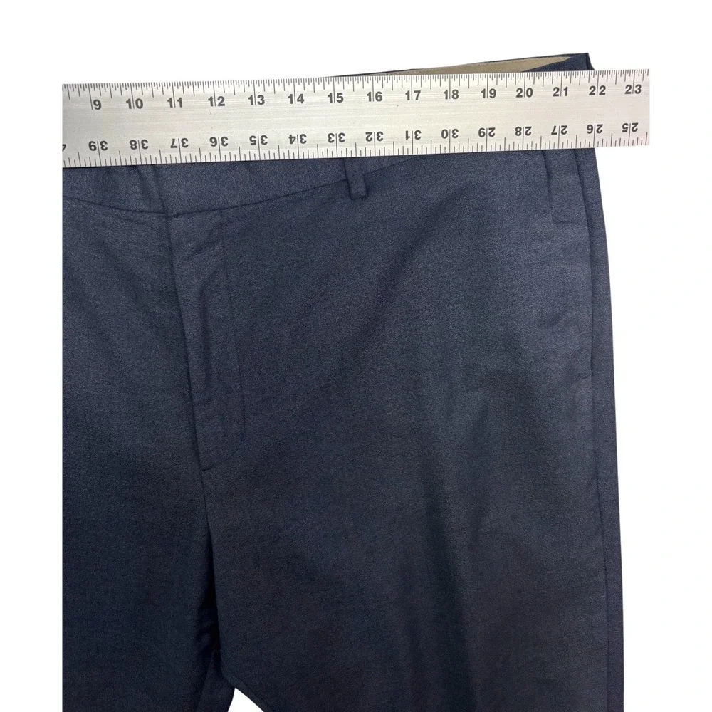 Banana Republic 42x32 Charcoal Dress‎ Suit Pants Flat Front Wool Modern Slim Fit